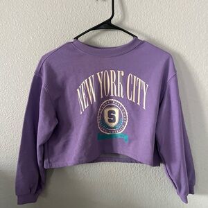 H&M Girls Crop Sweater